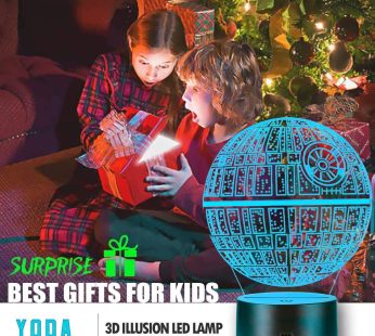 3D Star Wars Lamp – Star Wars Gifts – Star Wars Light – Star Wars Lamp& Perfect Gifts for Kids and Star Wars Fans