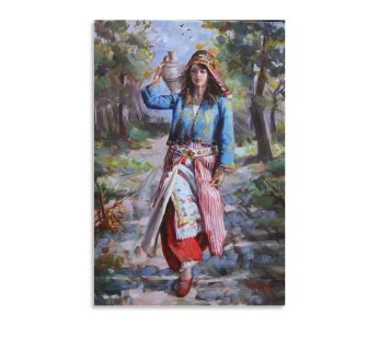 Turkish Art Canvas Oil Painting Painting Palestine Art Russian Wall Art Decoration Room Aesthetic Po Canvas Painting Wall Art Poster for Bedroom Living Room Decor 16x24inch(40x60cm) Unframe-style