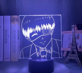 3D Animation Illusion Night Lightanime Tokyo Ghoul Ken Kaneki Lamp for Kids Bedroom Decoration Birthday Gift Manga Gadget Tokyo Ghoul Lamp Kaneki VOMUZK