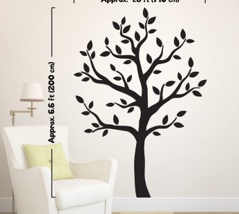 Timber Artbox Large Black Tree Wall Decal – The Easy to Apply Yet Amazing Decoration for Your Home