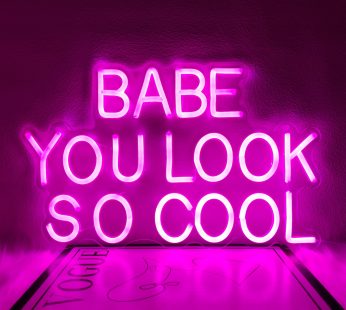 You Are Like Really Pretty Neon Sign for Bedroom Wall Decor, Pink LED Light Aesthetic Room Decor USB Power with Swith, Birthday Gift Wedding Engagement Bachelorette Party Decoration for Wife